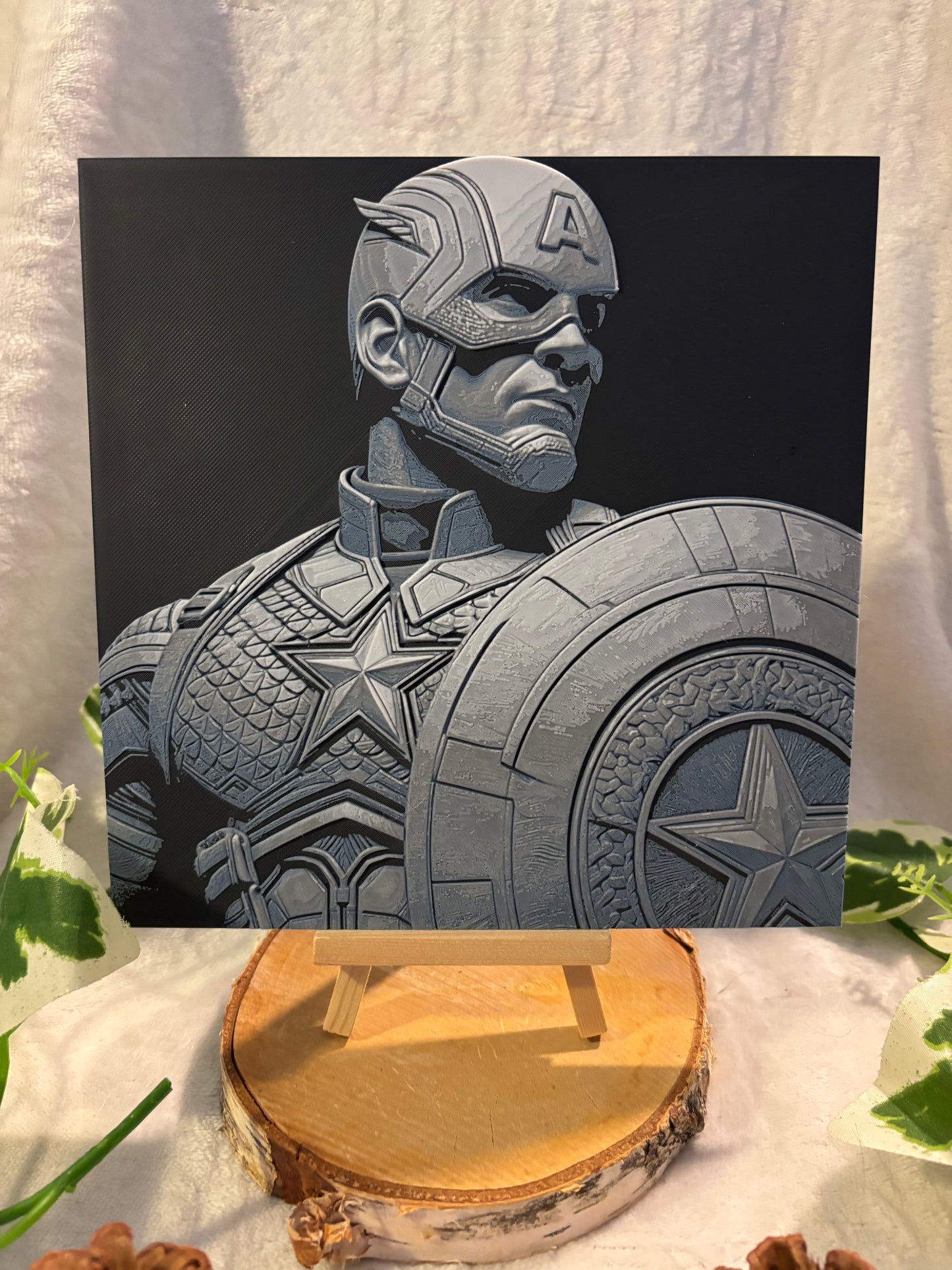 Hueforge Captain America