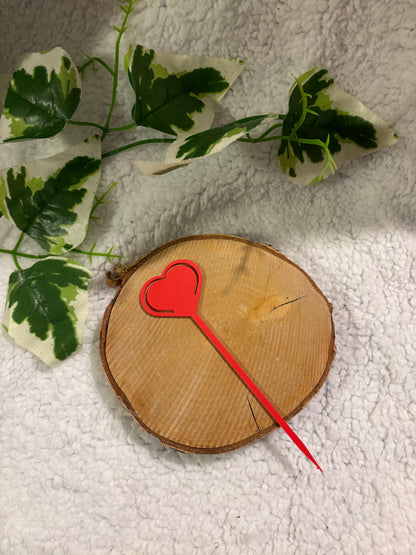 Pic décoratif Coeur porte-carte – Professionnel