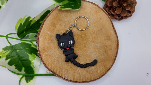Porte-clé Chien noir