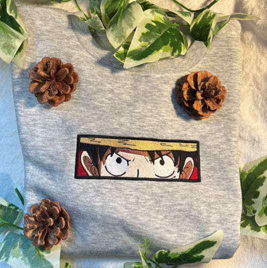 Sweat brodé Luffy eyes - One Piece