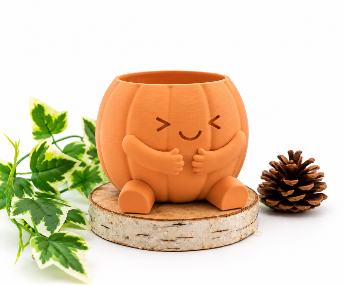 Pots et cache-pots citrouille joyeuse
