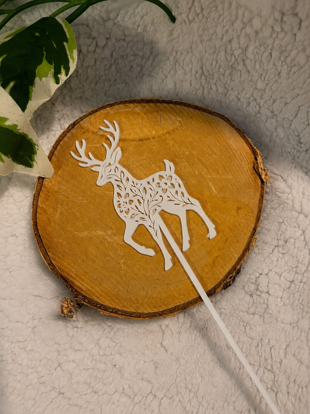 Pic décoratif Cerf 25 cm – Professionnel