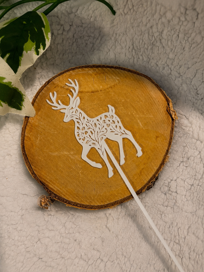 Pic décoratif Cerf 25 cm – Professionnel