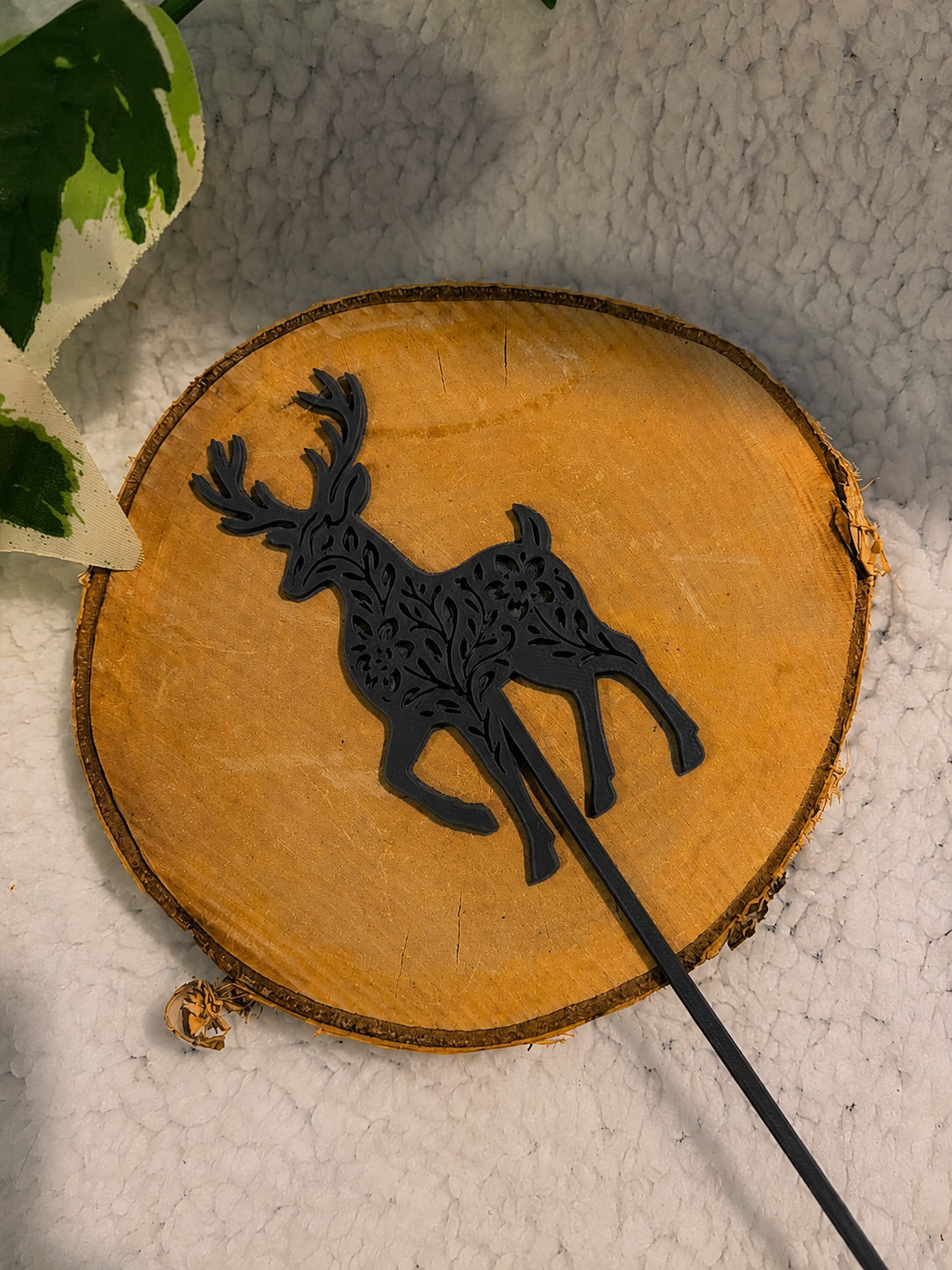 Pic décoratif Cerf 25 cm – Professionnel