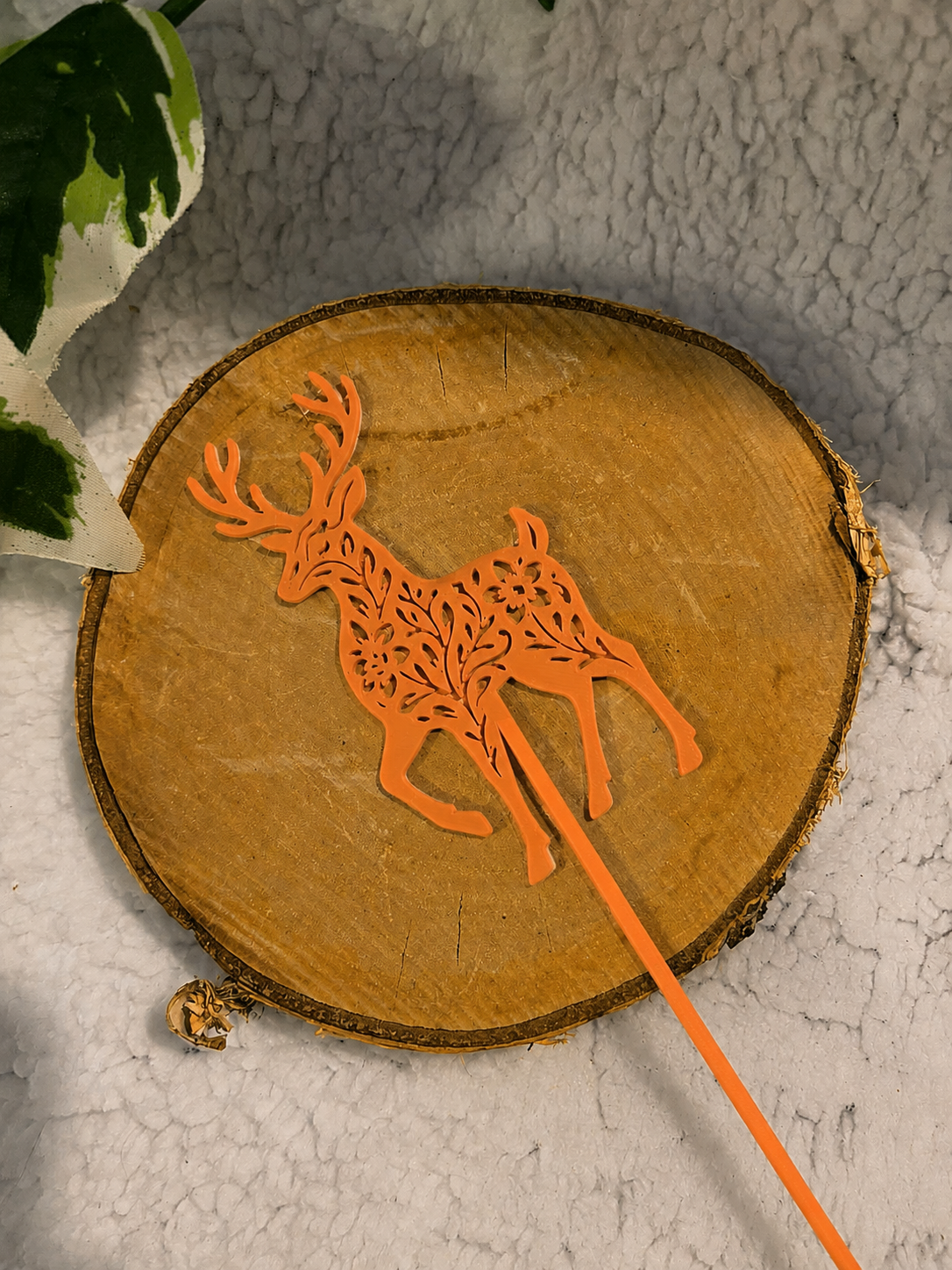 Pic décoratif Cerf 25 cm – Professionnel