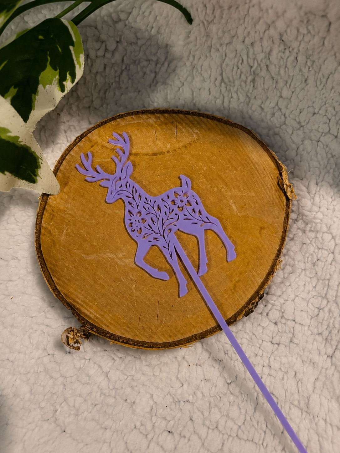Pic décoratif Cerf 25 cm – Professionnel