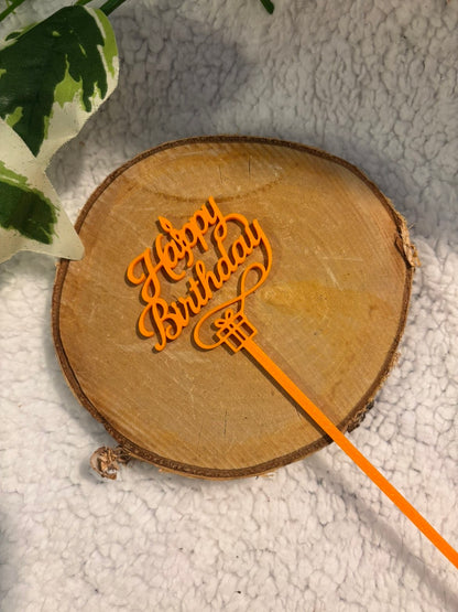 Pic décoratif Happy Birthday– Professionnel