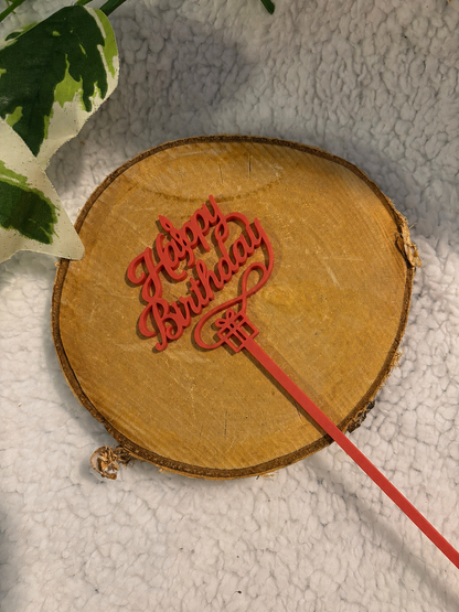 Pic décoratif Happy Birthday– Professionnel