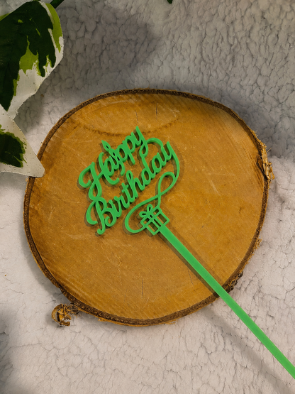 Pic décoratif Happy Birthday– Professionnel