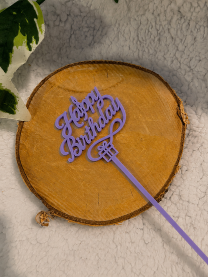 Pic décoratif Happy Birthday– Professionnel