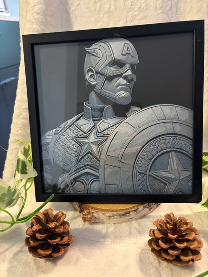 Hueforge Captain America