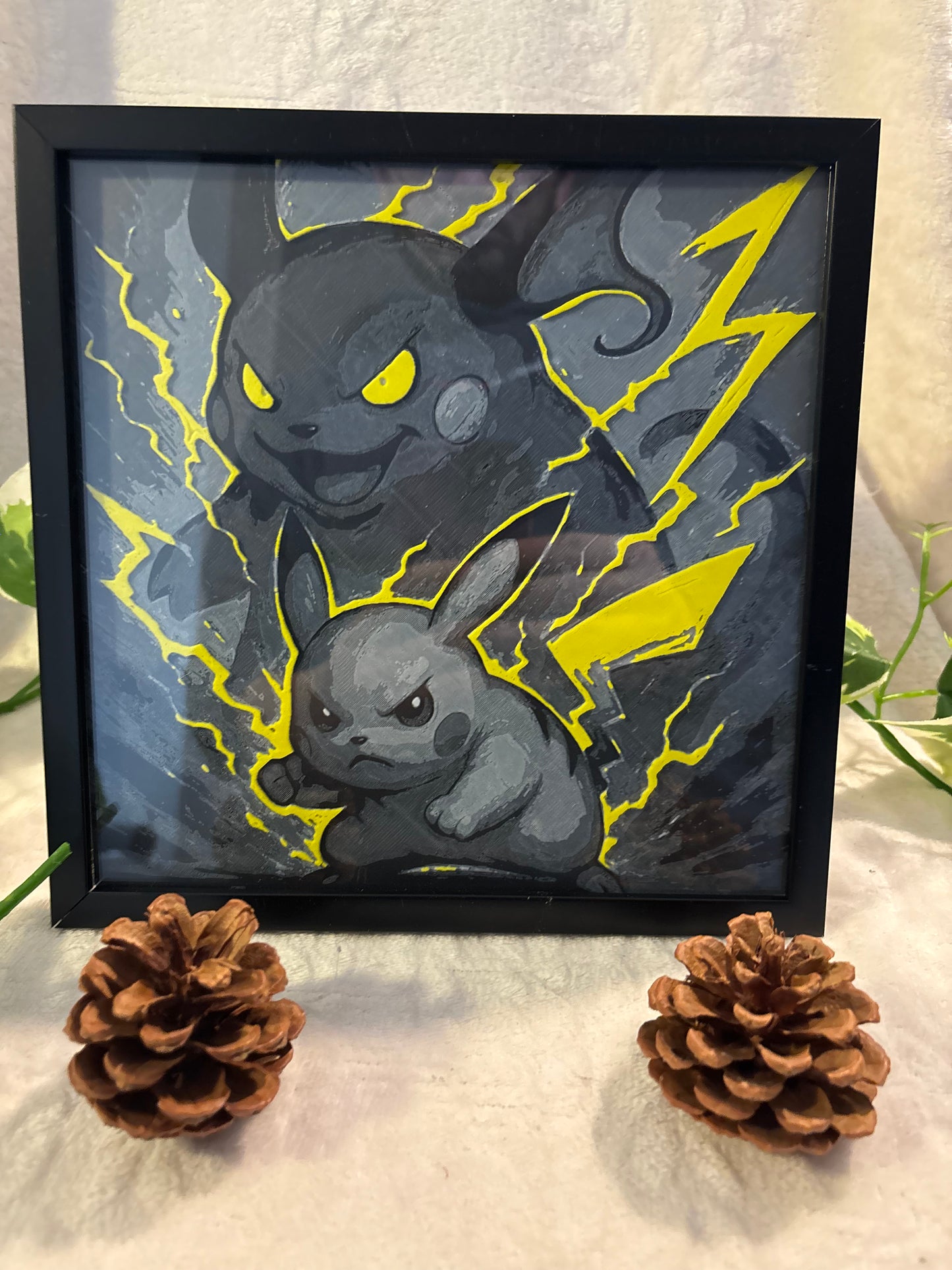 Hueforge Pikachu family