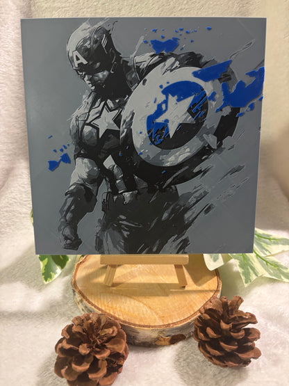 Hueforge Captain America 3