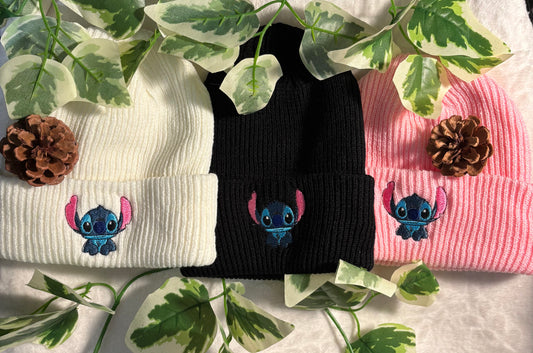 Bonnet brodé Stitch