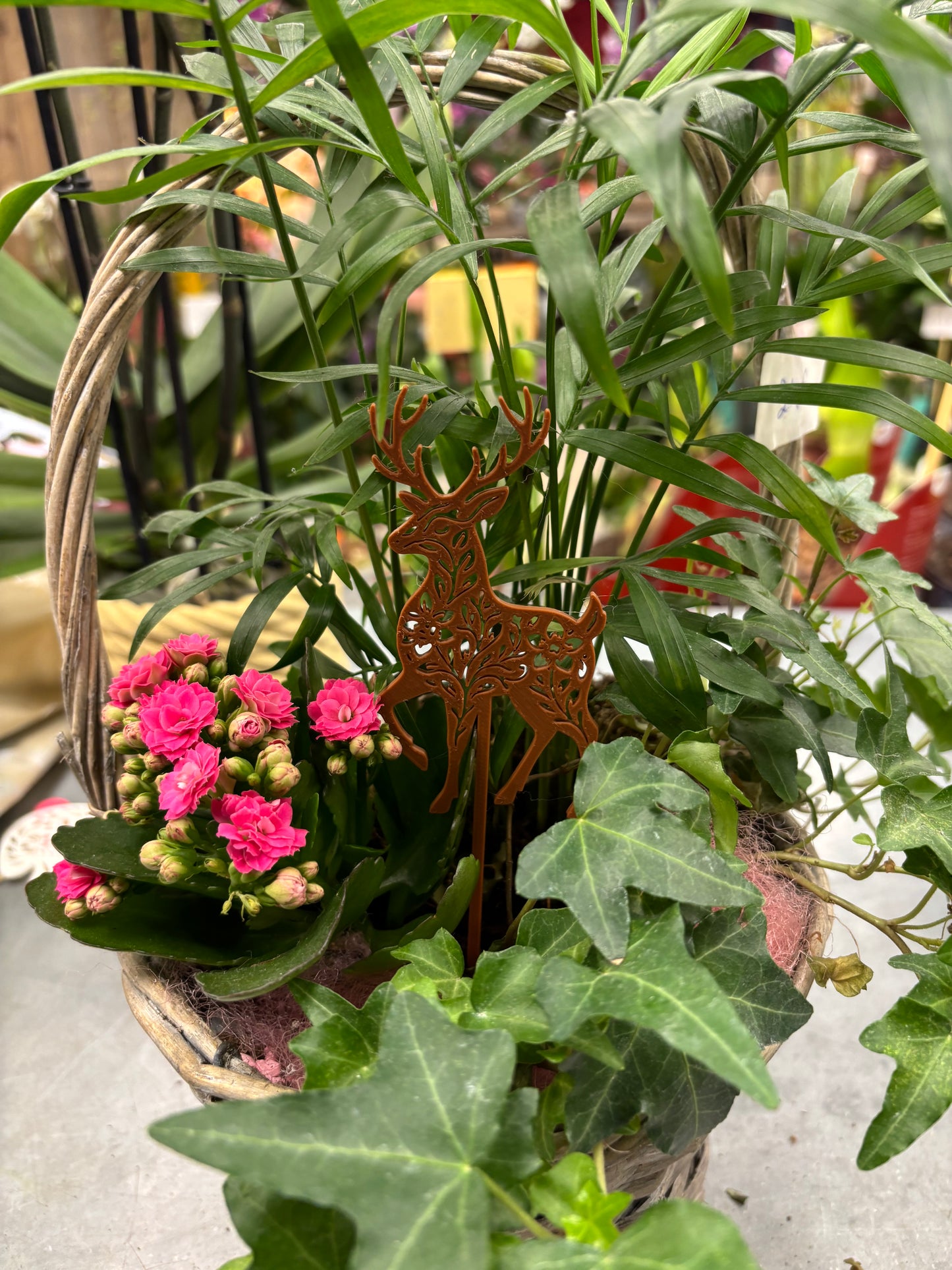 Pic décoratif Cerf 25 cm – Professionnel