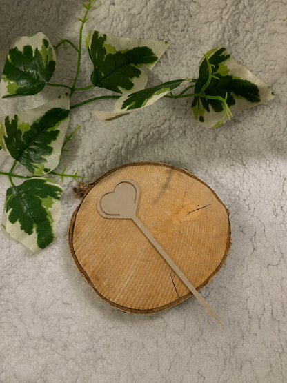 Pic décoratif Coeur porte-carte – Professionnel