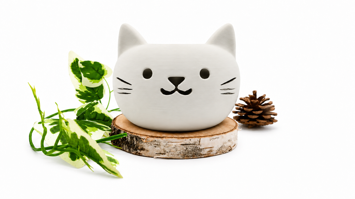 Pots et cache-pots tête de chat