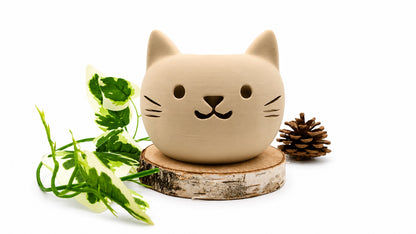 Pots et cache-pots tête de chat