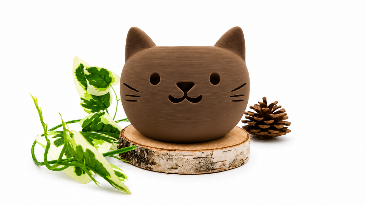 Pots et cache-pots tête de chat