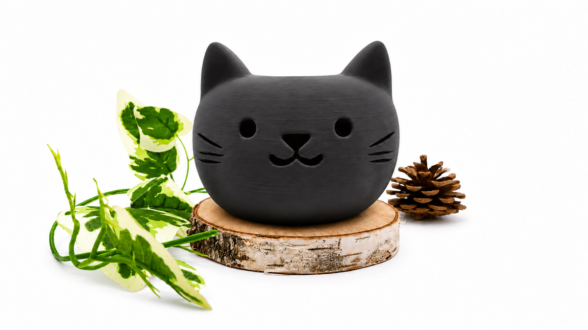 Pots et cache-pots tête de chat