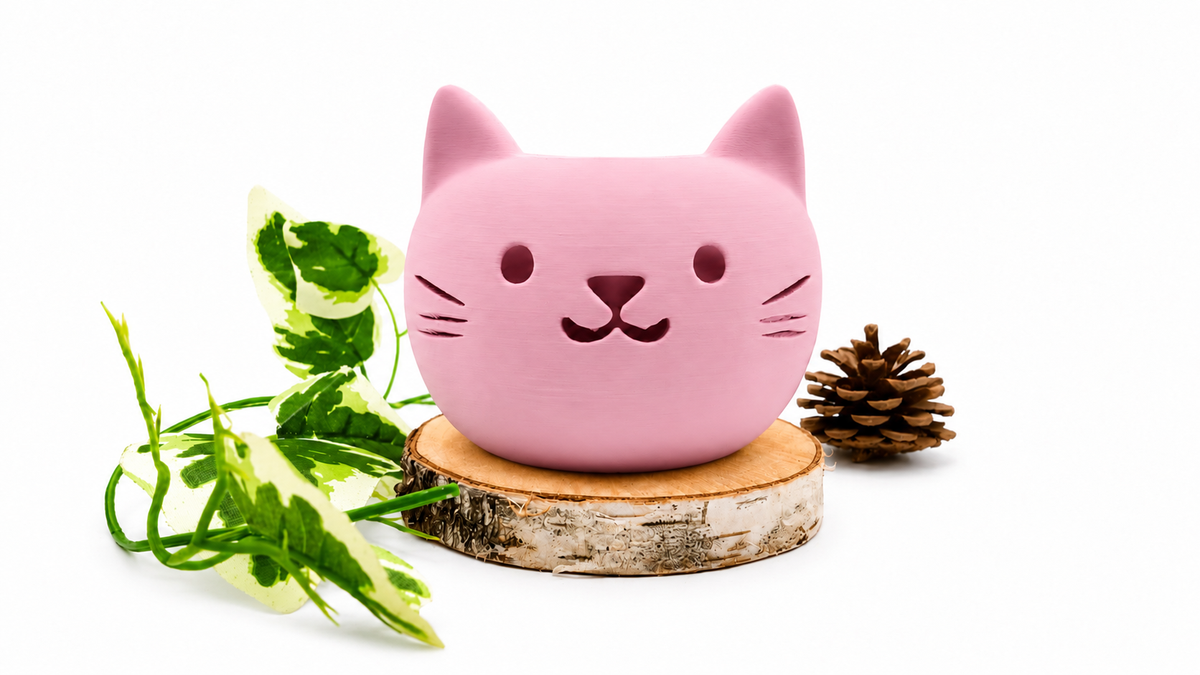 Pots et cache-pots tête de chat