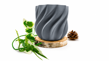 Pots et cache-pots courbé