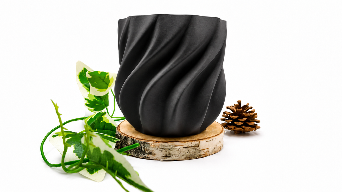 Pots et cache-pots courbé
