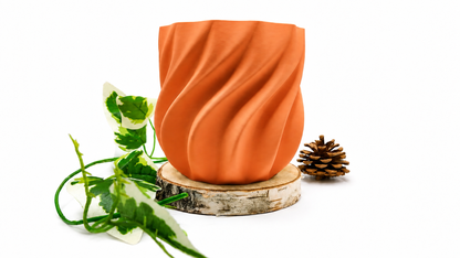 Pots et cache-pots courbé