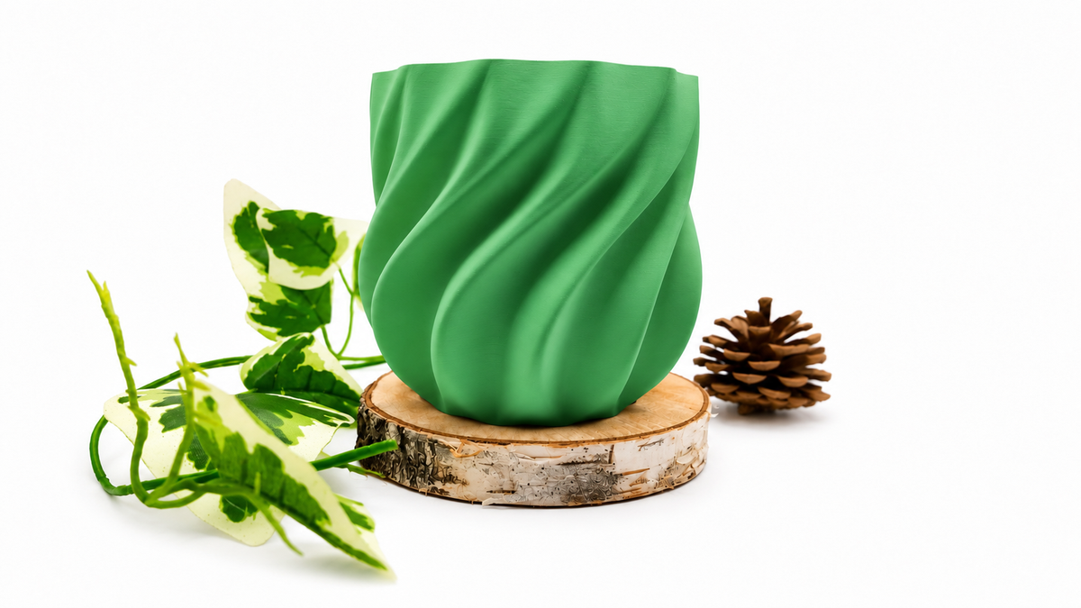 Pots et cache-pots courbé