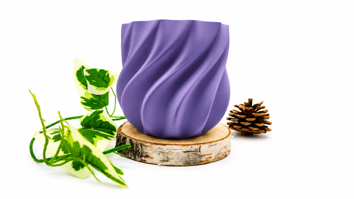 Pots et cache-pots courbé