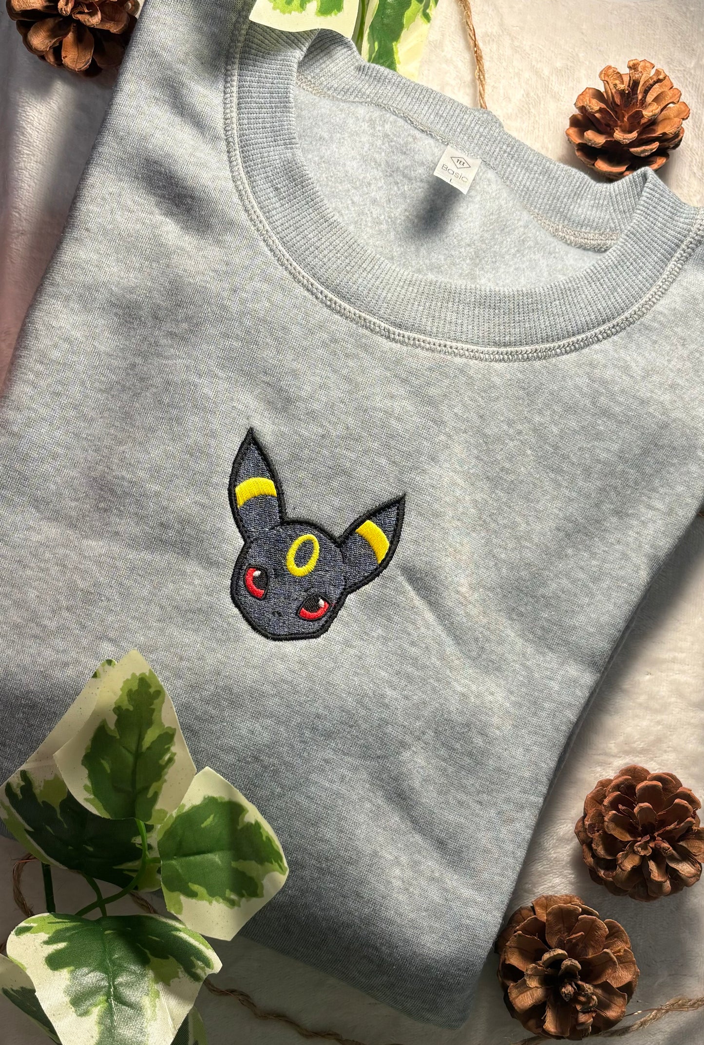 Sweat Brodé Noctali - Pokémon