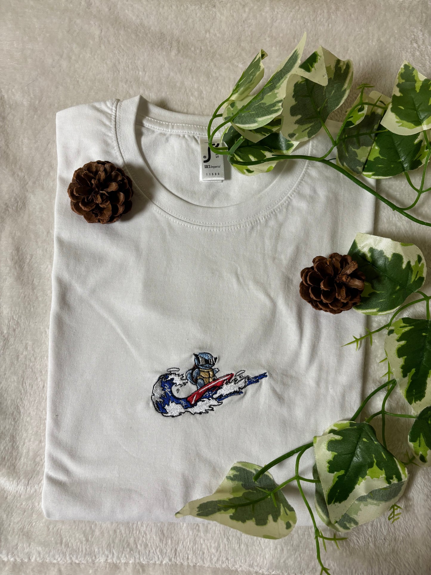 T-shirt carapuce vague