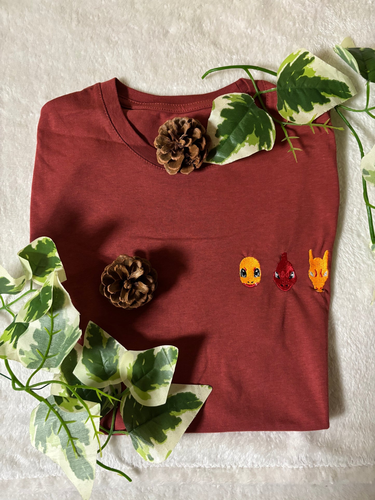 T-shirt évolution salamèche