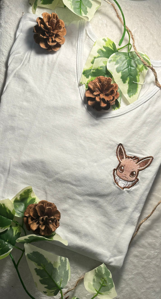 T-shirt Evoli brodé - Pokémon